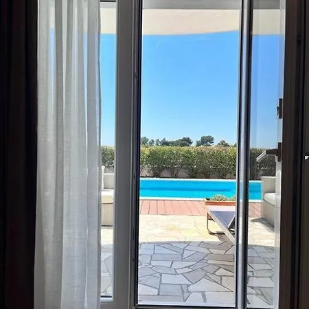 Blue Apartment With Shared Pool Split Kültér fotó