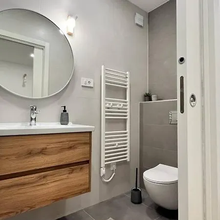 Blue Apartment With Shared Pool Split Kültér fotó