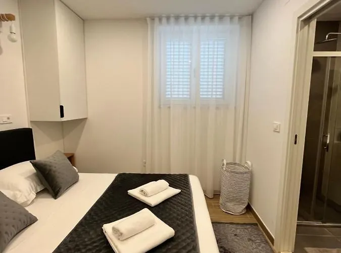 Blue Apartment With Shared Pool